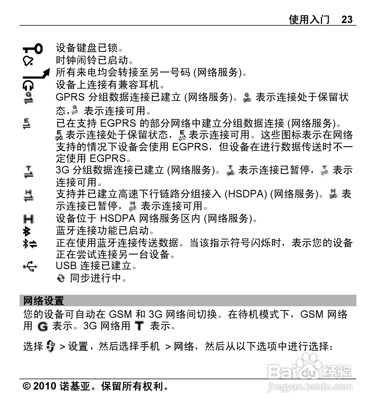 诺基亚Nokia X5-00手机使用说明书:[3]
