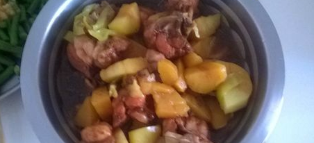 土豆炖鸡的吃法