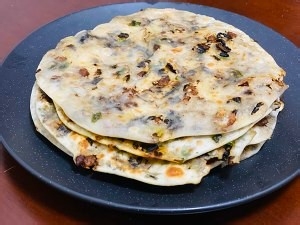 无烤箱版梅干菜锅盔