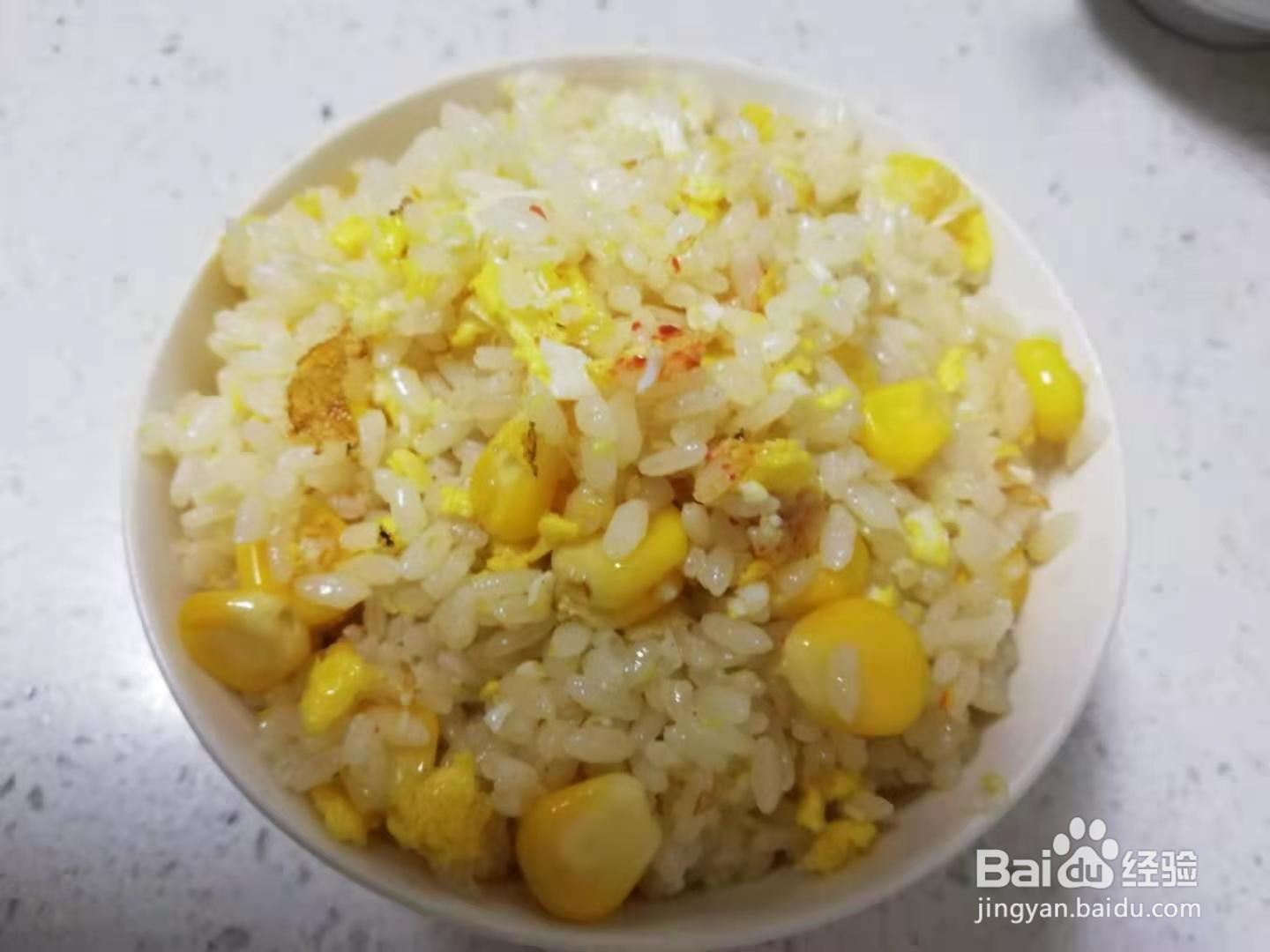腐乳玉米蛋炒饭的做法