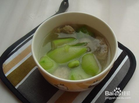 丝瓜青豆鱼丸汤