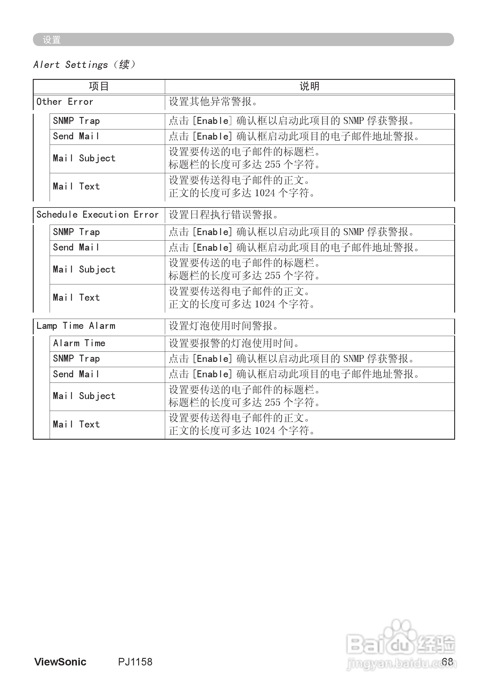 优派PJ1158投影机使用说明书:[8]