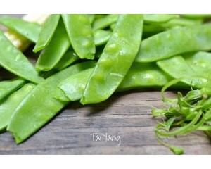 双食荷兰豆的做法