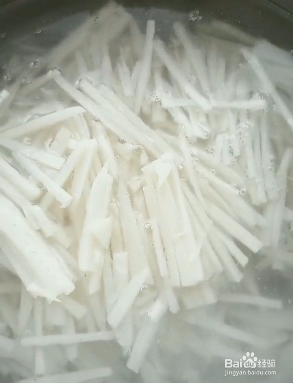 炝炒藕丝怎么做