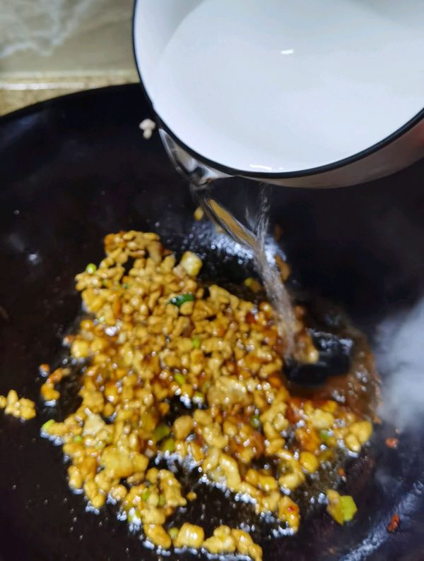 肉末鸡蛋蒸豆腐