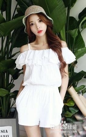 夏日荷叶袖衣服清凉搭配 带来小清新田园风