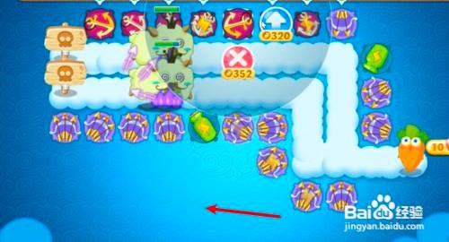 保卫萝卜57关攻略