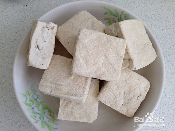五味干炒臭豆腐的做法