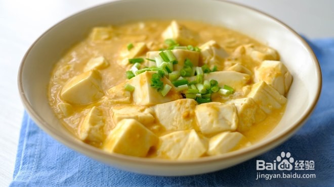咸蛋黄炖豆腐