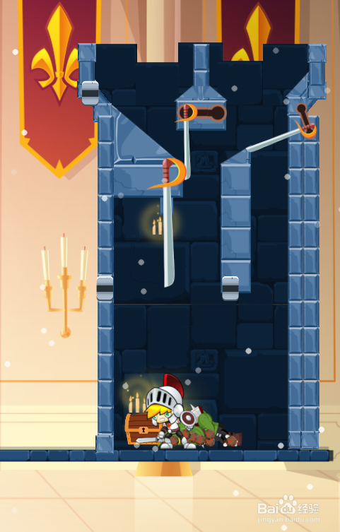 Knights Rescue的Level 21怎样通过?