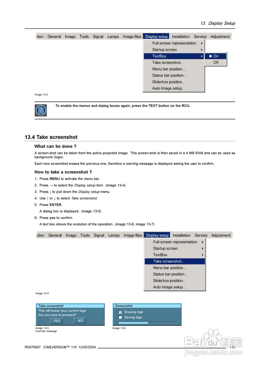 Barco巴可 Cine VERSUM 110投影机说明书:[12]