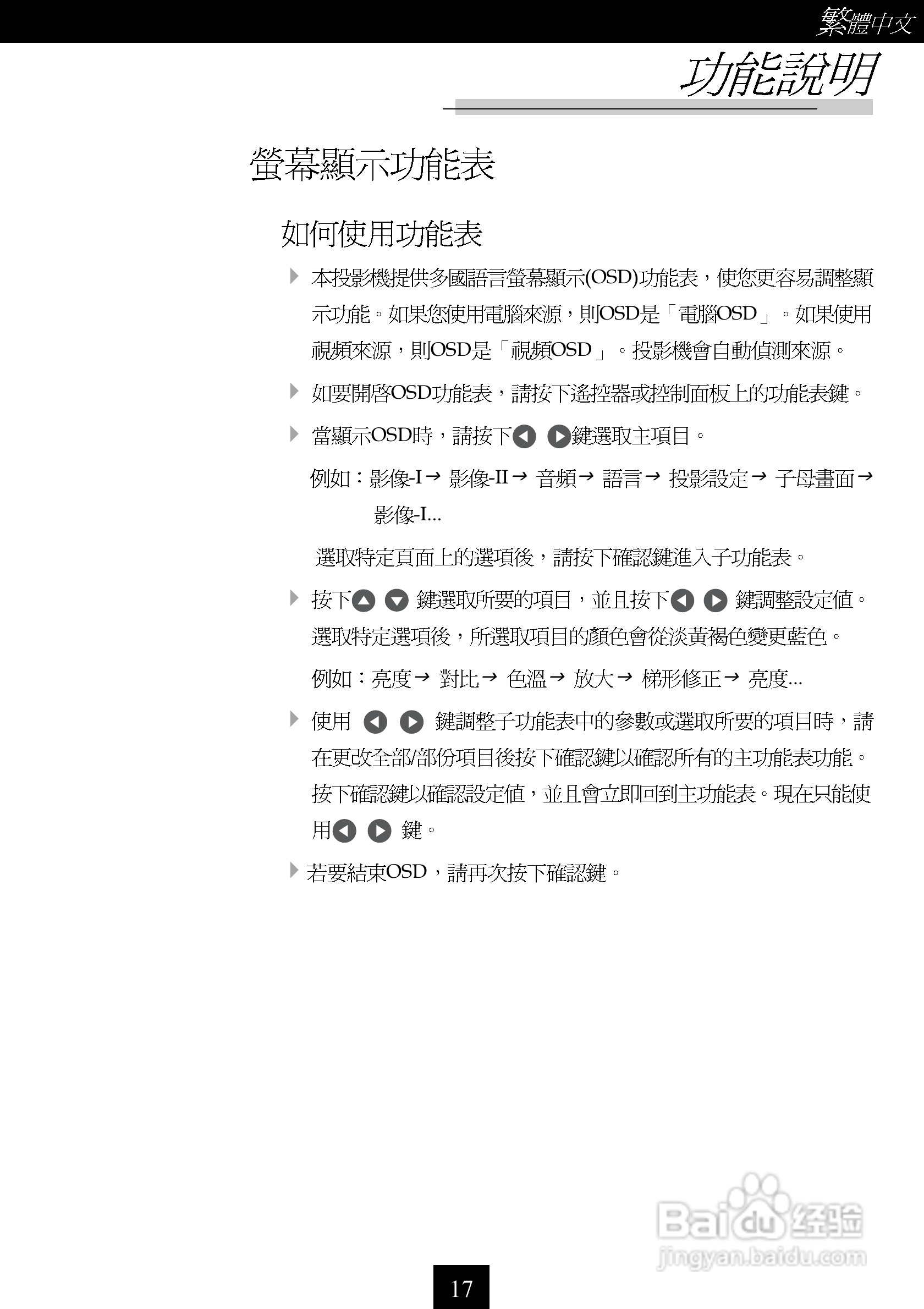 Optoma奥图码 EP737投影机说明书:[2]