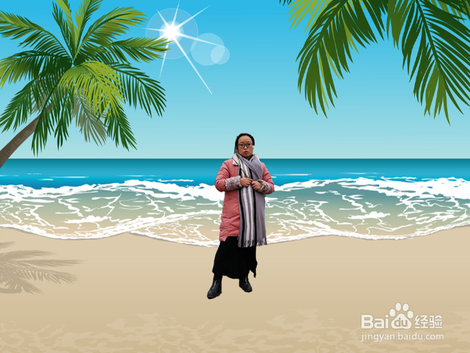 如何用PS处理图片并应用于新背景