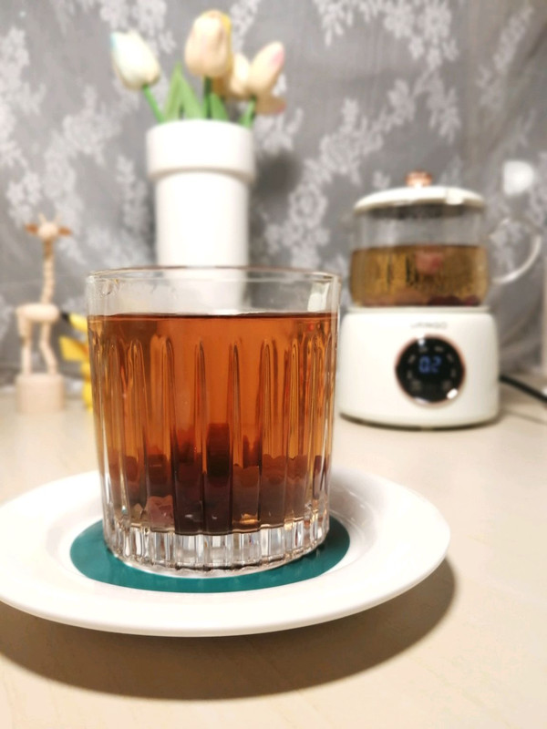 桂圆红枣玫瑰花茶