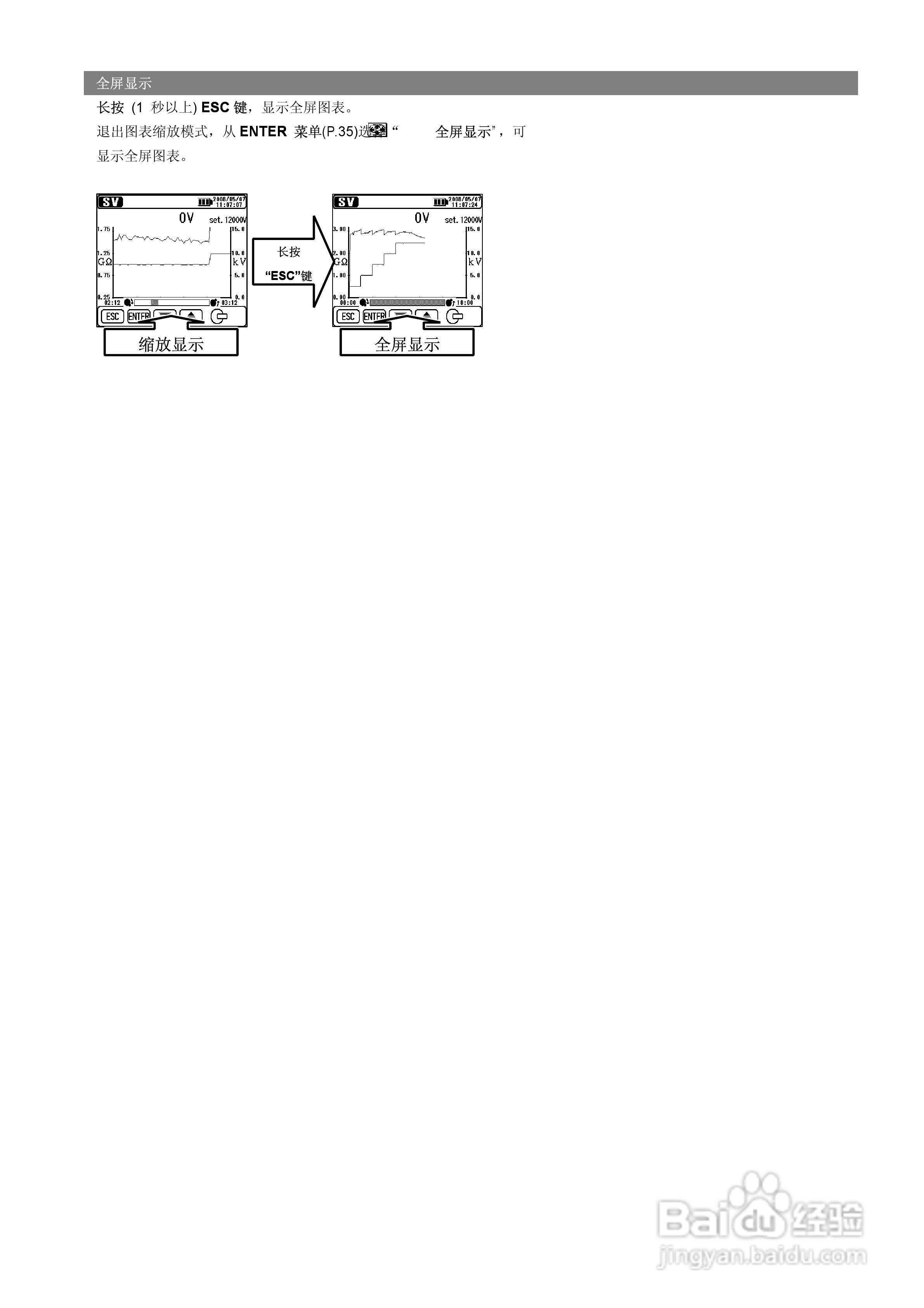 KYORITSU KEW3128高压数字绝缘电阻计使用说明书:[3]