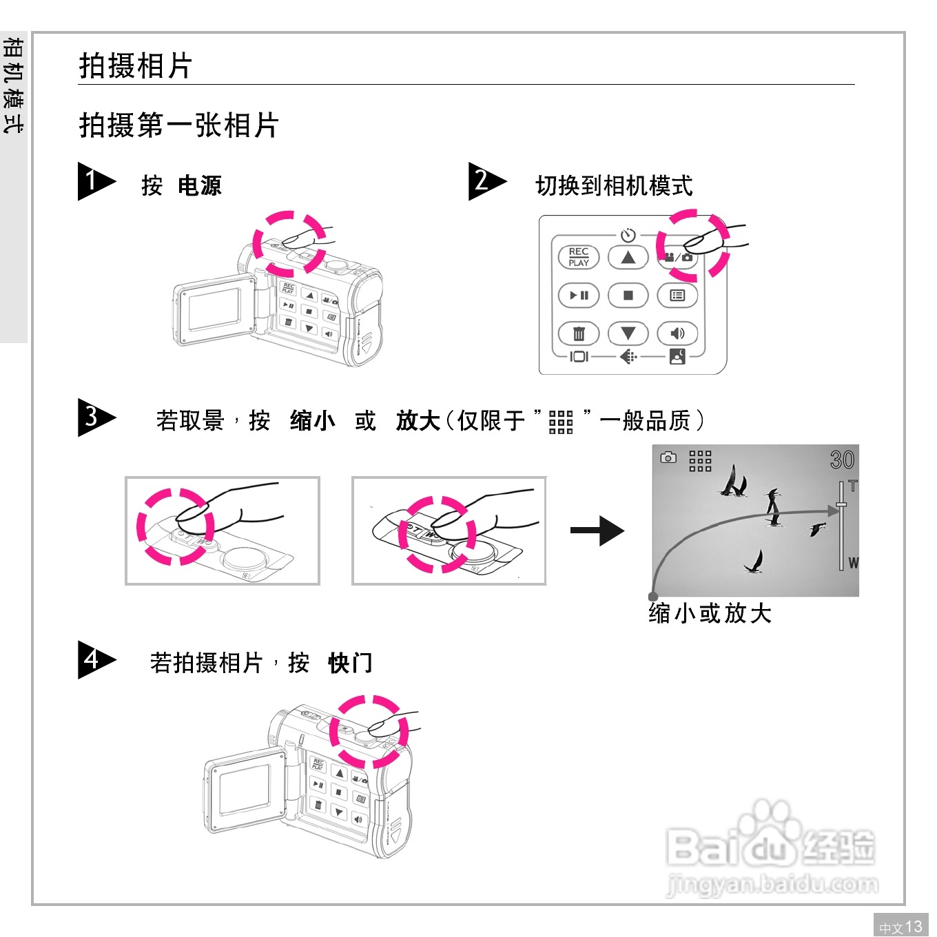 鸿友DV 3032数码摄像机使用说明书:[2]