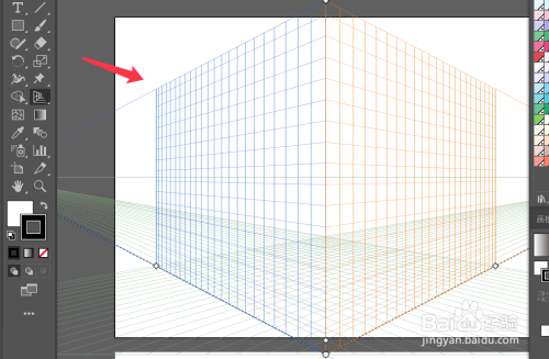 adobe illustrator(ai)如何打開關閉透視網格