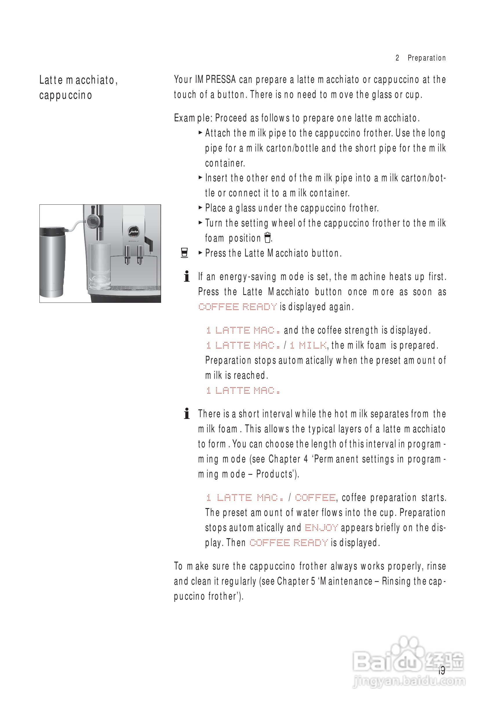JURA IMPRESSA Z7咖啡机使用手册:[1]
