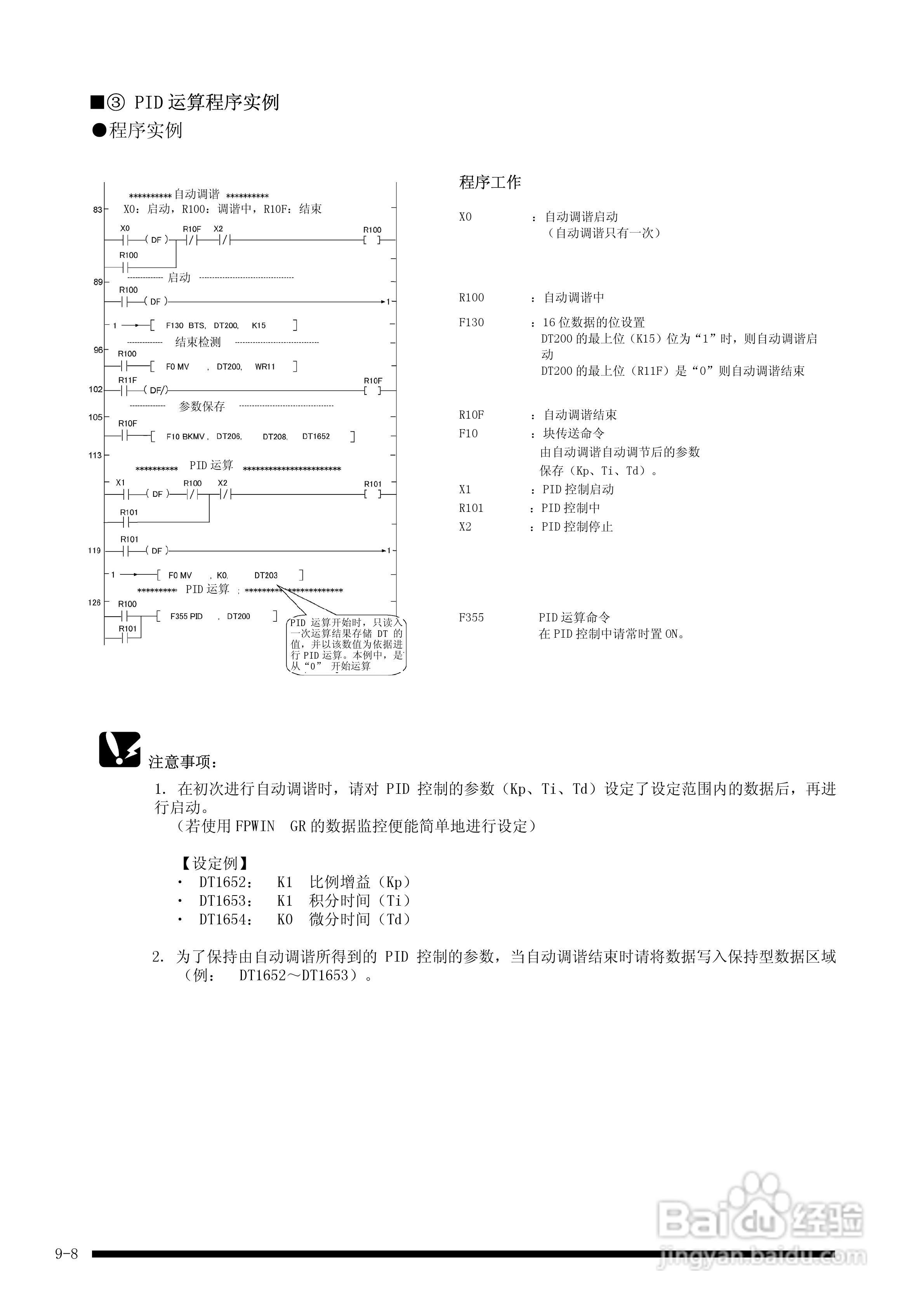 panasonic 面板安装型控制器FP-e控制装置用户手册:[11]