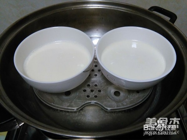 淡奶油炖蛋的做法