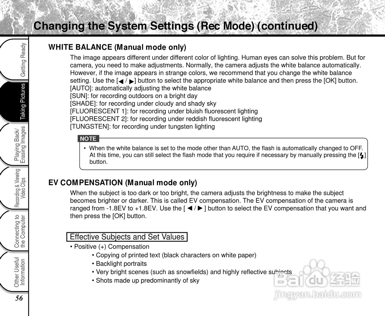 东芝PDR-2300数码相机使用说明书:[6]