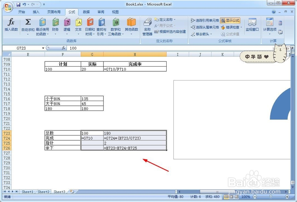 Excel仪表盘图怎么样制作出来?