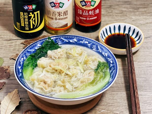 广东韭黄猪肉云吞