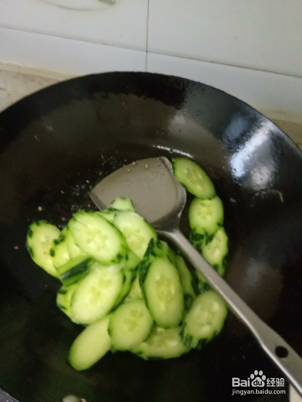 简单黄瓜炒肉片