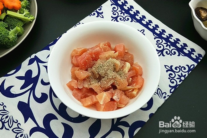 香菇鸡肉滑粥的做法