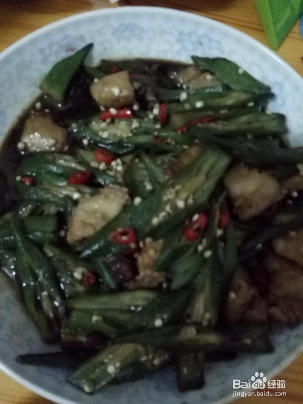 秋葵除了用开水烫还可以炒