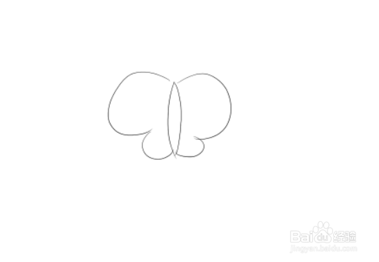 简笔画之如何画一只蝴蝶