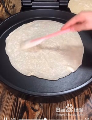 家常土豆丝卷饼