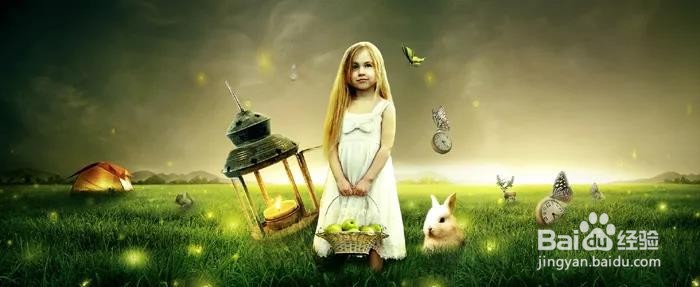 PS：合成小女孩憧憬的童话世界