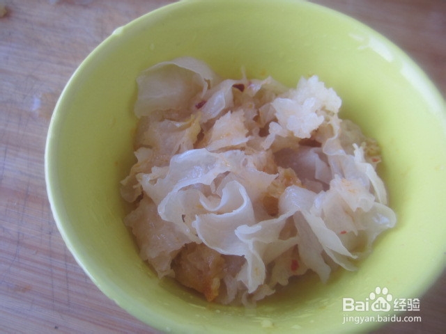 抢拌小菜-拌银耳