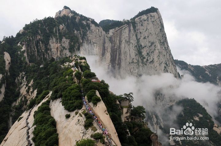中年怎样游华山