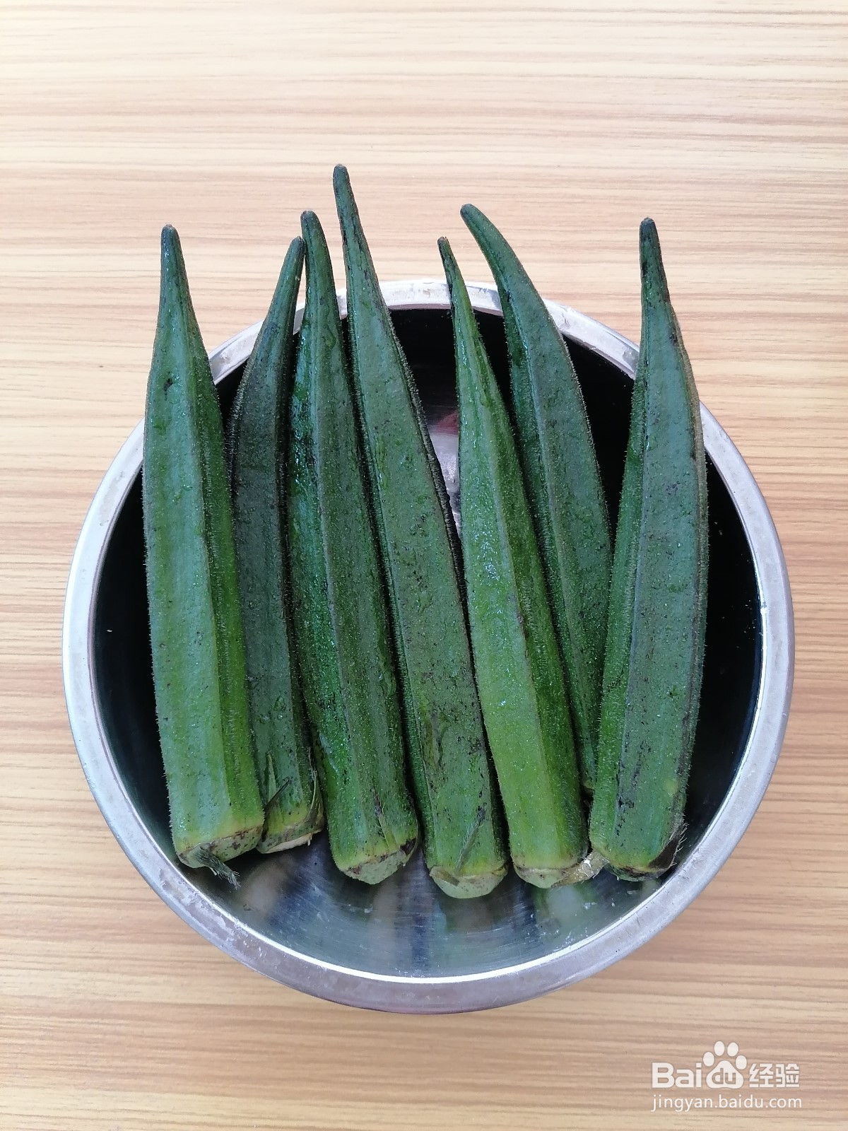 猪瘦肉快炒黄秋葵