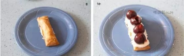 樱桃奶油千层酥