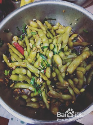 教你怎么做凉拌毛豆