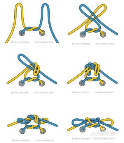 鞋带打结的5种方法