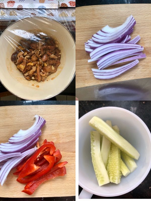 黑椒蒜香煎鸡肉