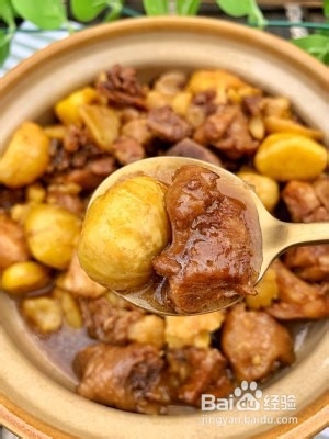 板栗烧鸡的做法
