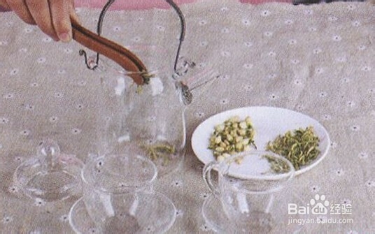 金银茉莉花茶减肥瘦身花草茶冲泡步骤