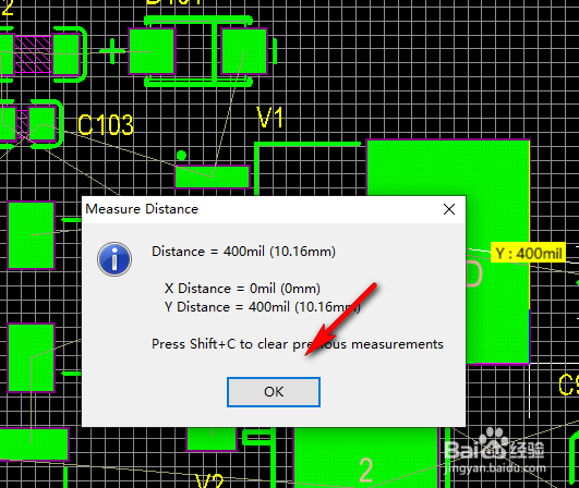 Altium Designer中PCB怎么测量尺寸间距