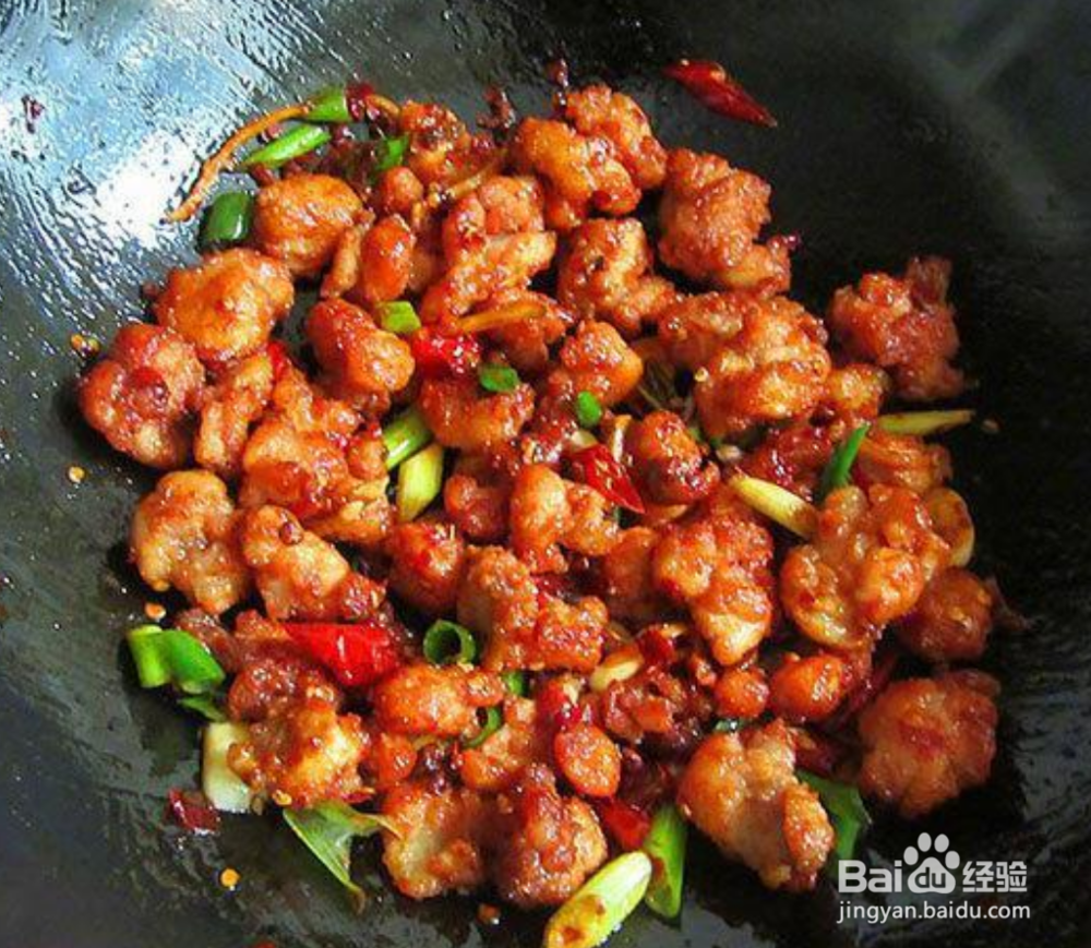 香辣可口的豆瓣鸡,就着可吃三碗饭