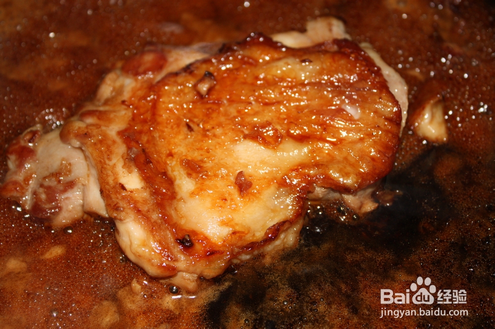 超详细的步骤:照烧鸡腿饭!