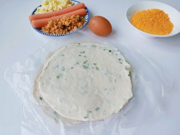 肉松火腿芝士酥