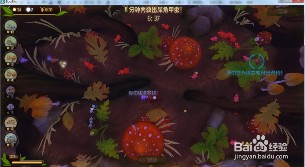虫虫大作战—营救犀角甲虫攻略