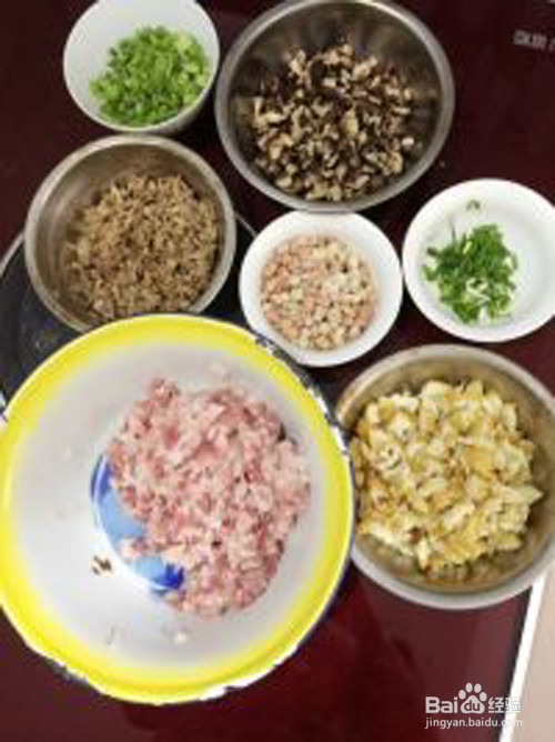 湖北省通山县小吃包坨制作步骤