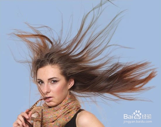 怎么用PS抠图：[4]简单快速扣长头发发丝