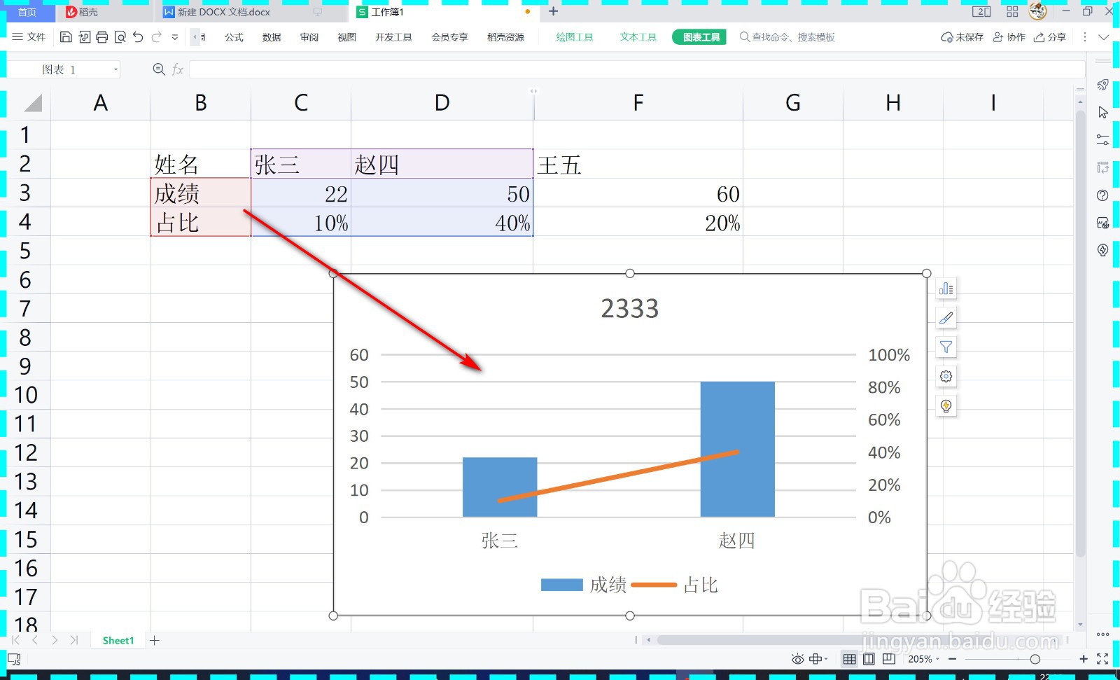 WPS的图表样式如何设置？